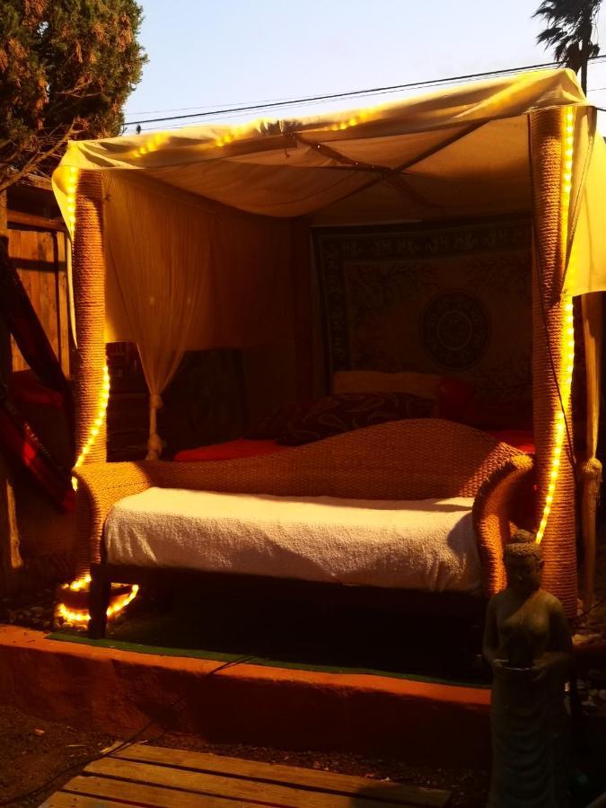 Flor De Loto Romantic Woodhouse Casita Camping Aguatona Eksteriør billede