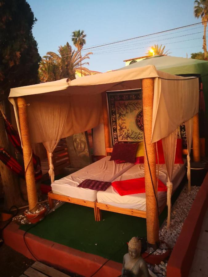 Flor De Loto Romantic Woodhouse Casita Camping Aguatona Eksteriør billede