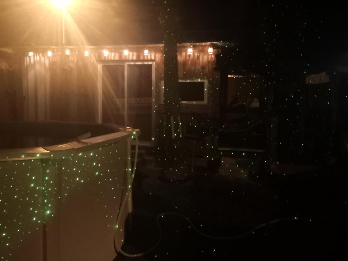 Flor De Loto Romantic Woodhouse Casita Camping Aguatona Eksteriør billede
